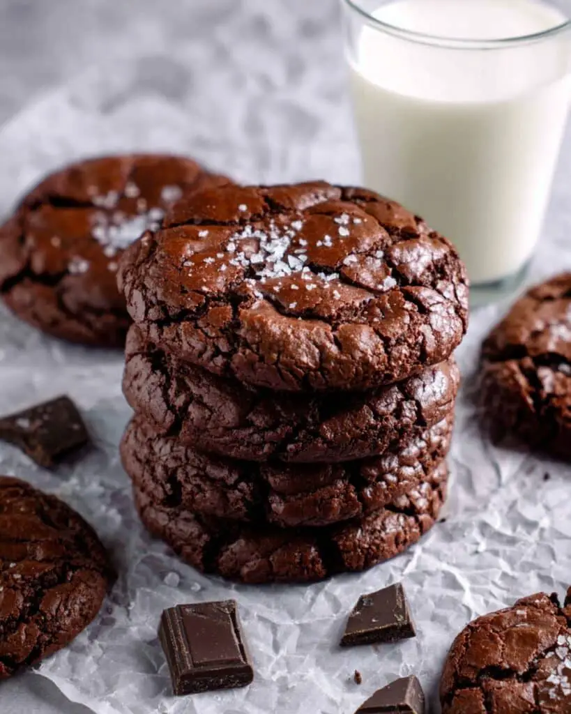Fudgy Chocolate Brownie Cookies Recipe