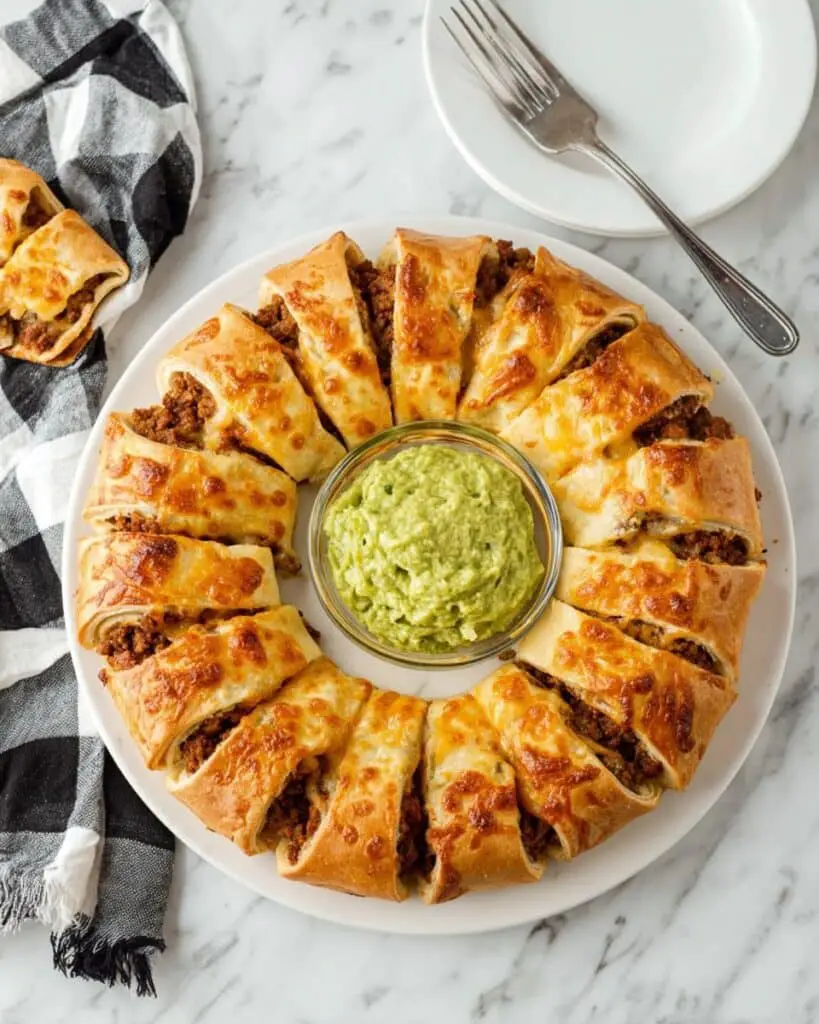 Beef Taco Ring Recipe