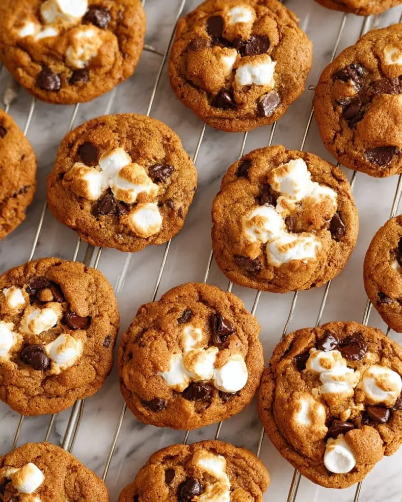 Pumpkin S’mores Cookies Recipe
