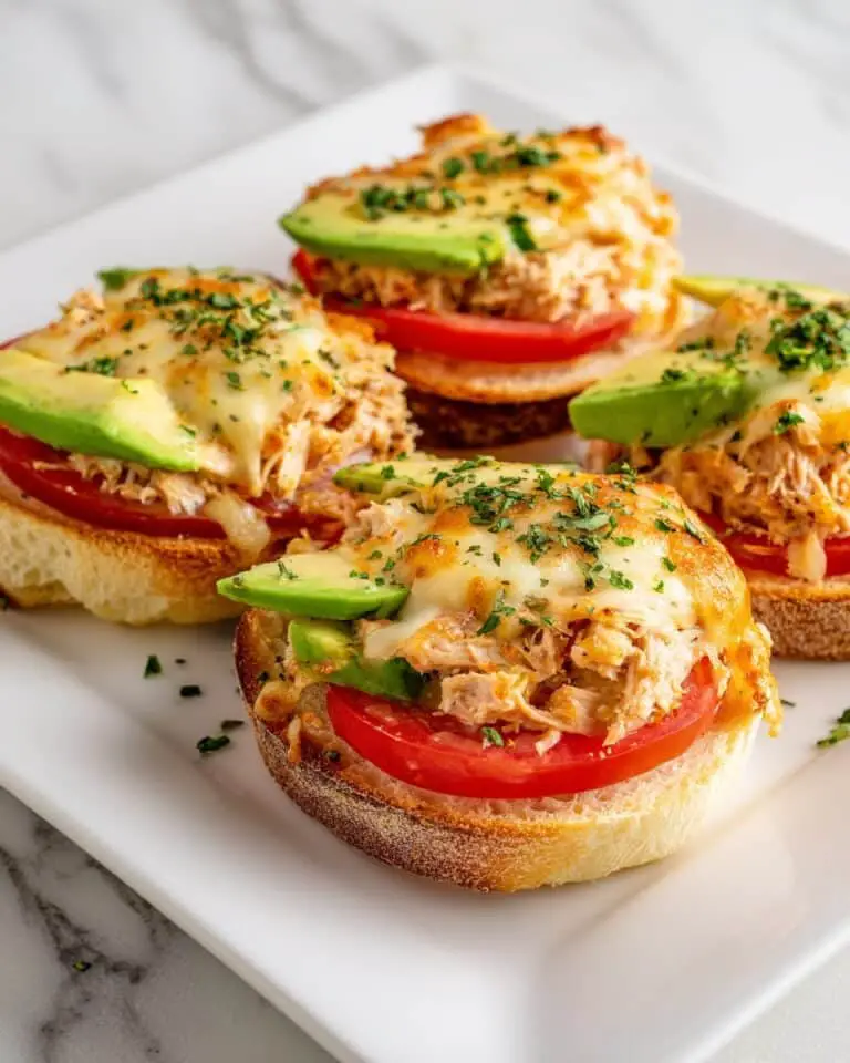 Avocado Tuna Melt Bagels Recipe
