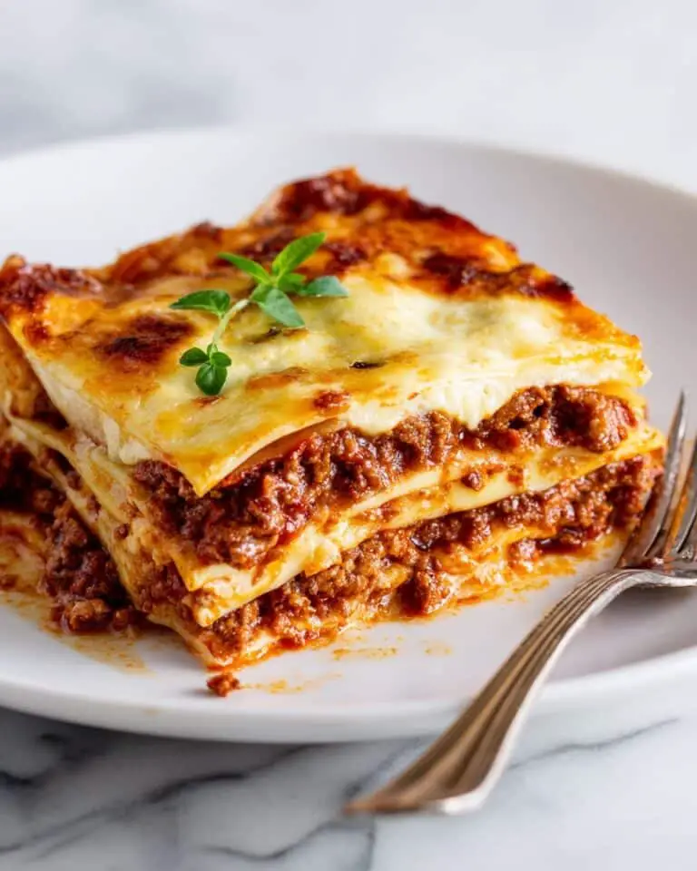 Spinach Beef Cannelloni (Manicotti) Recipe