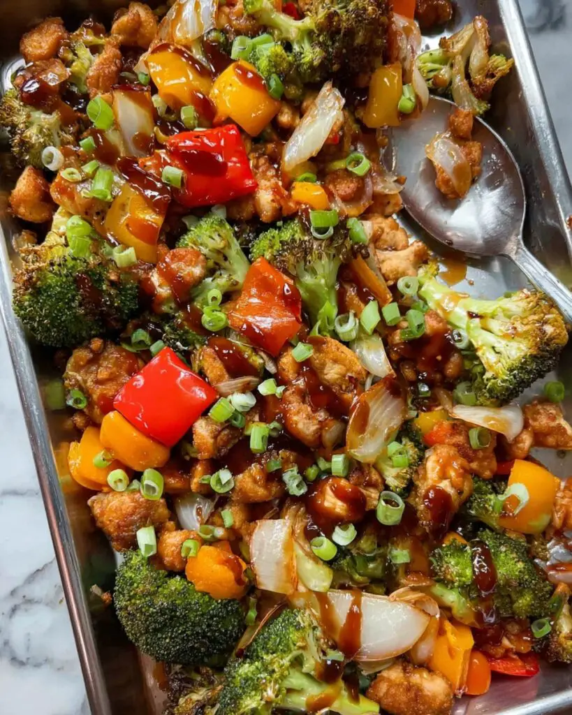 Teriyaki Chicken Sheet Pan Meal Recipe