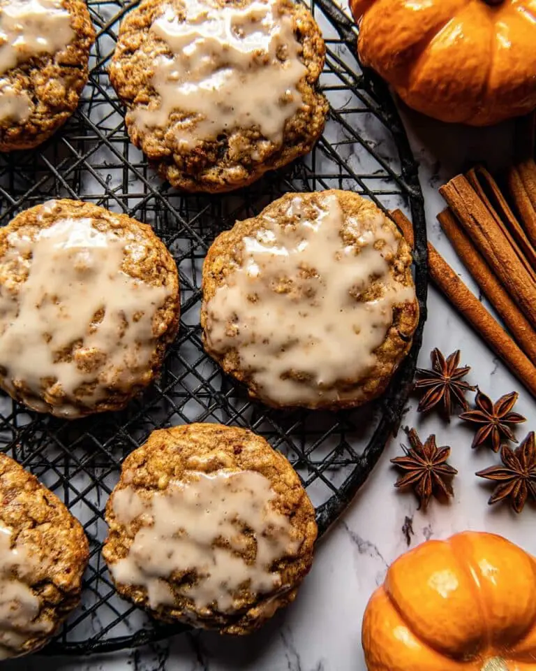 Vanilla Pumpkin Oatmeal Latte Cookies Recipe