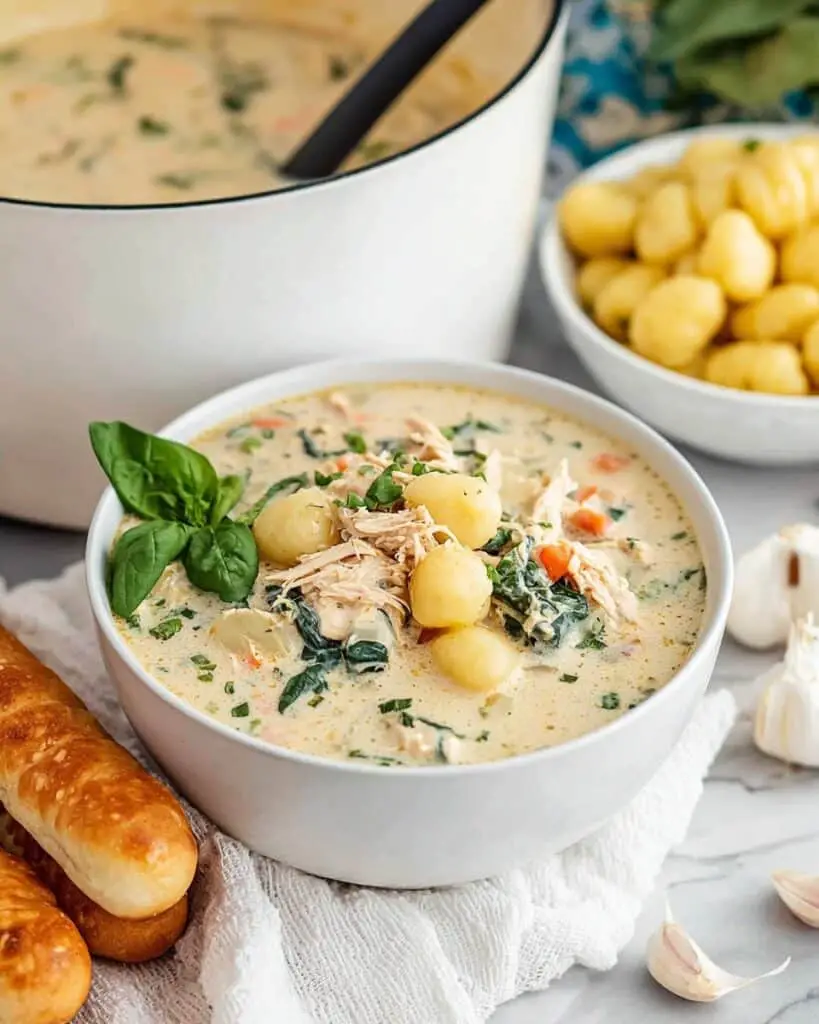 30 Minute Chicken Gnocchi Soup Recipe