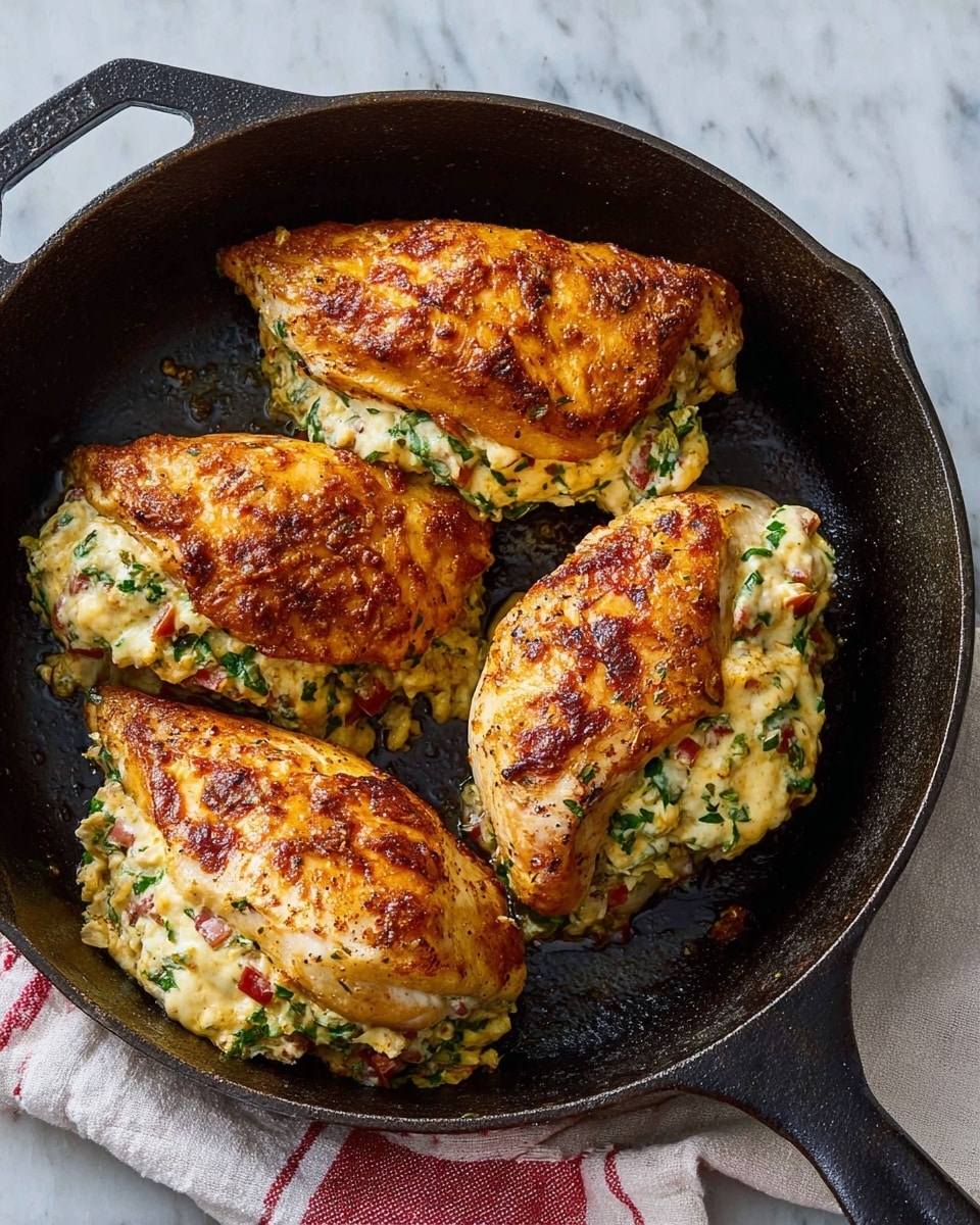 Stuffed Chicken Breast with Cream Cheese, Feta, and Sun Dried Tomatoes Recipe