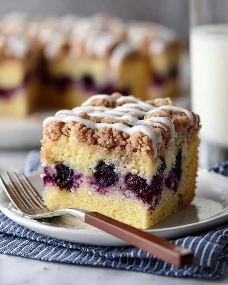 Blueberry Sour Cream Coffee Cake Recipe