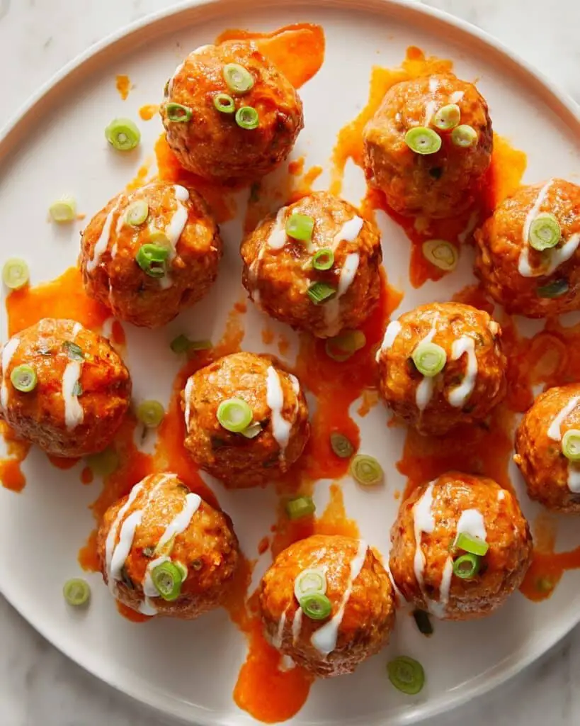 Buffalo Chicken Meatballs Recipe