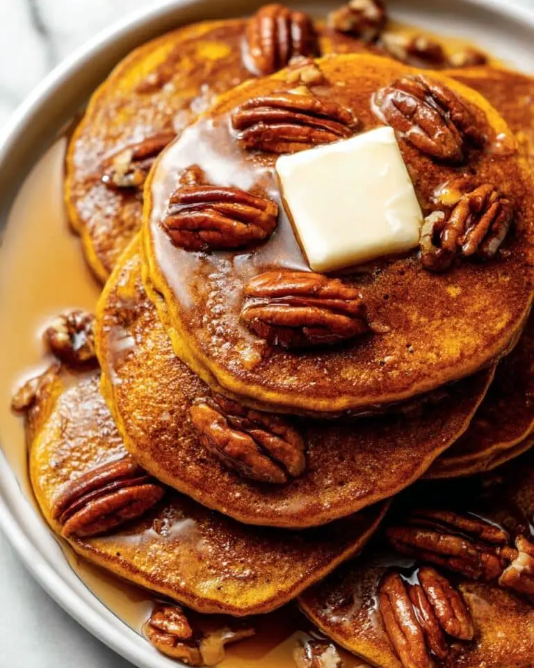 Pumpkin Pancakes with Cinnamon and Chocolate Chips Recipe