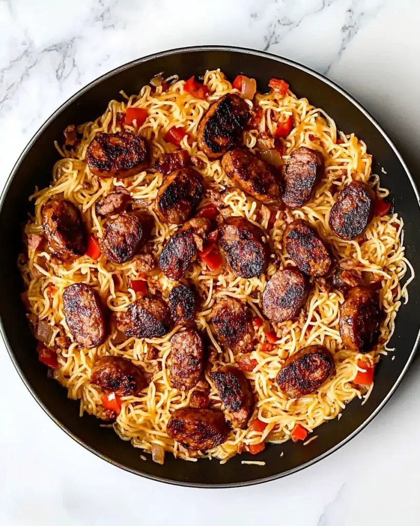 Italian Sausage Spaghetti Squash Skillet Recipe