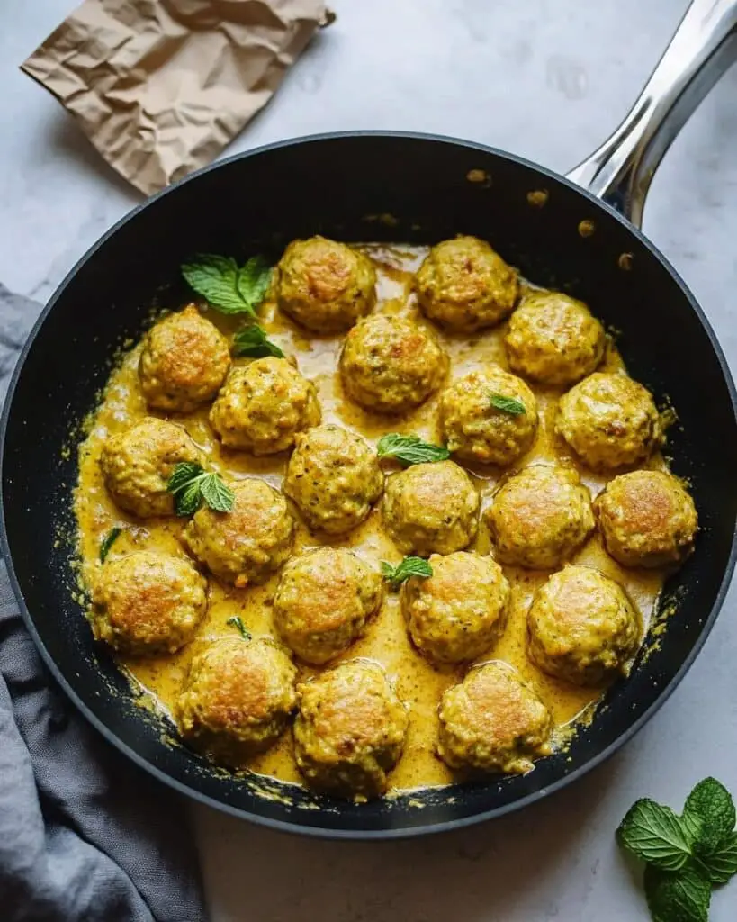 Chicken Kofta Korma (Indian Meatballs in Creamy Sauce) Recipe