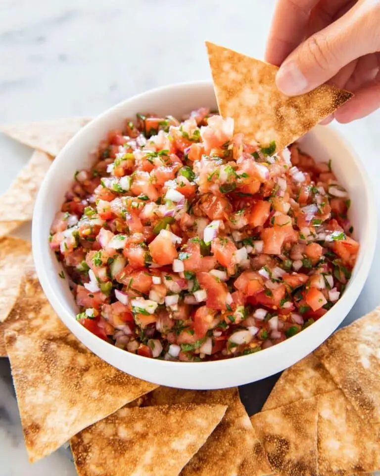 Homemade Fresh Salsa Recipe