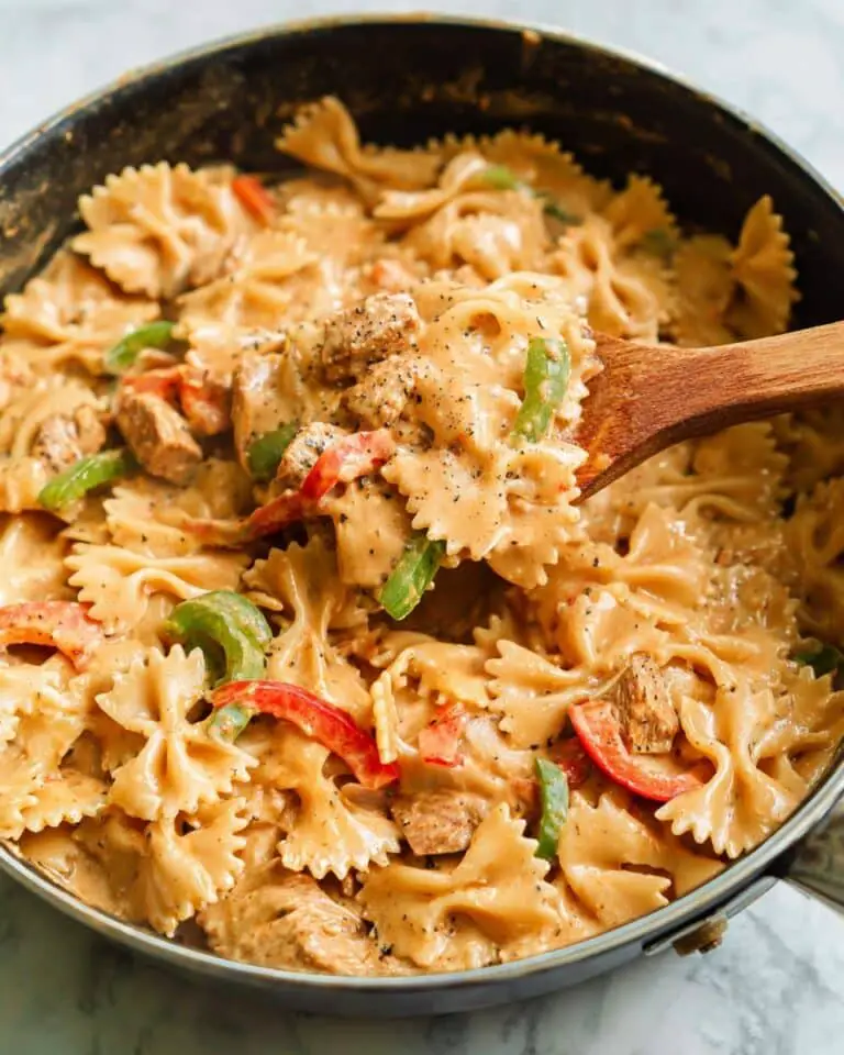 Cajun Chicken Alfredo Pasta Recipe