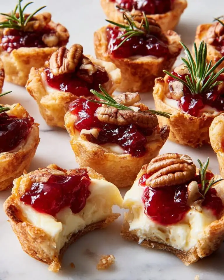 Cranberry Brie Bites Recipe