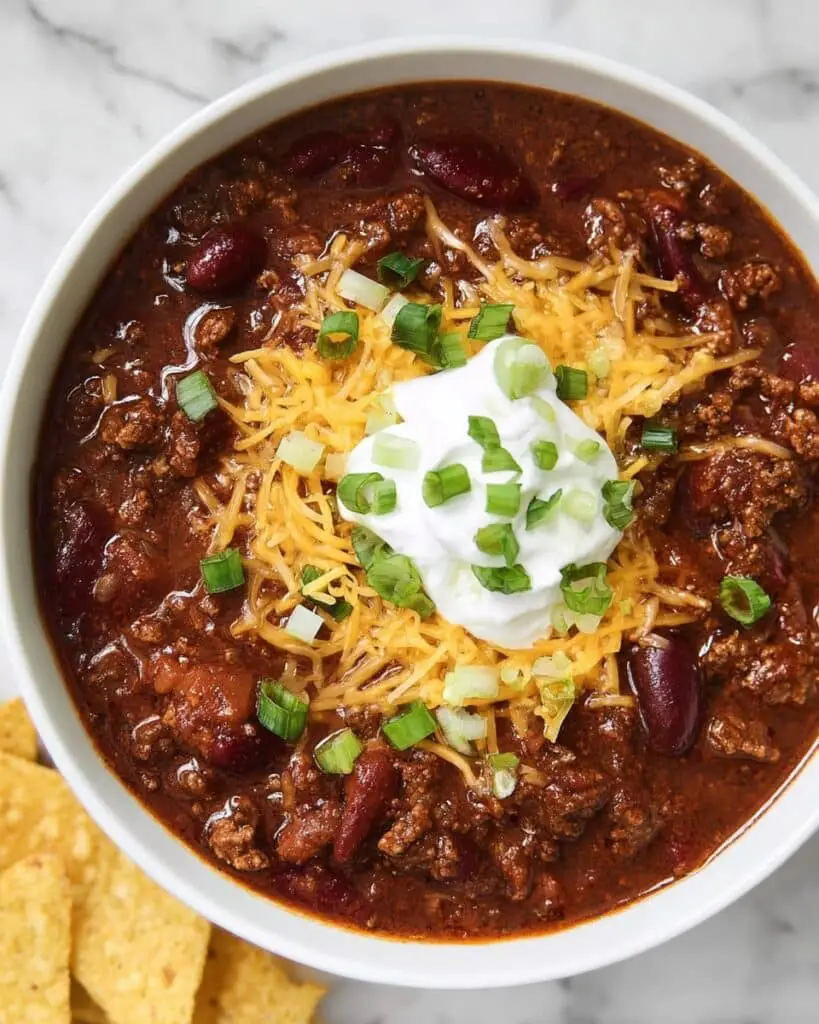 Hearty Homemade Chili with Beans and Cocoa Recipe