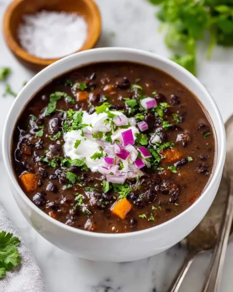 Black Bean Soup from Scratch Recipe