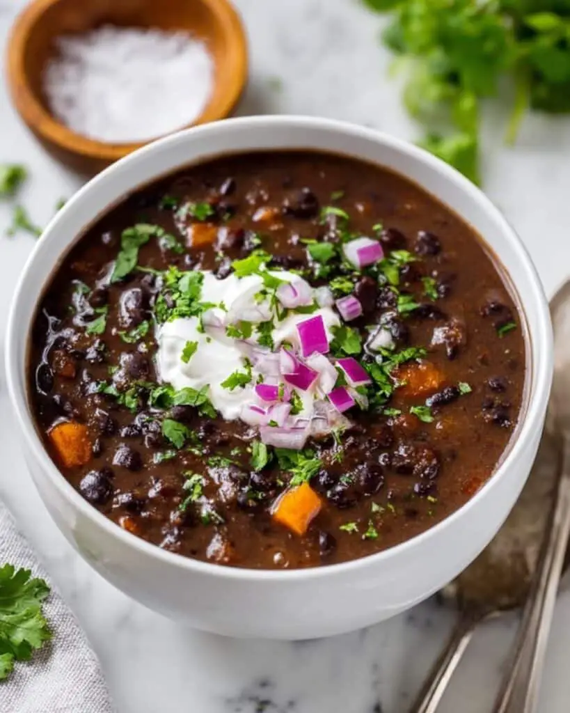 Black Bean Soup from Scratch Recipe