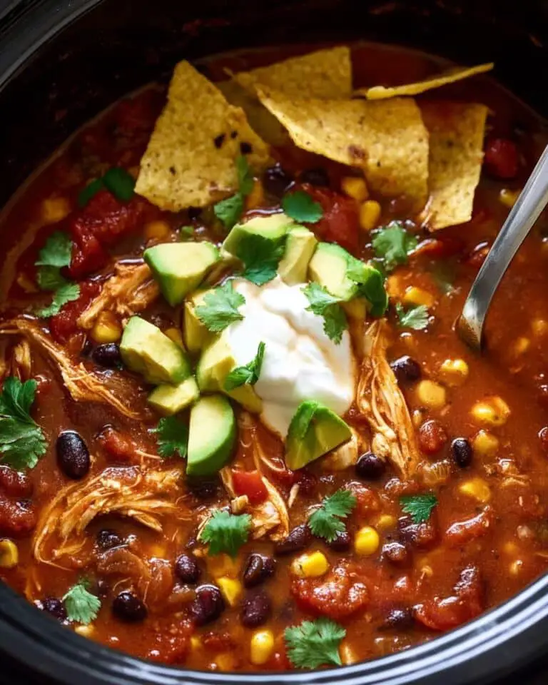 Slow Cooker Mexican Chicken Soup Recipe