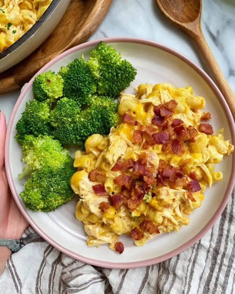 The Best Slow Cooker Cheesy Chicken Casserole Recipe