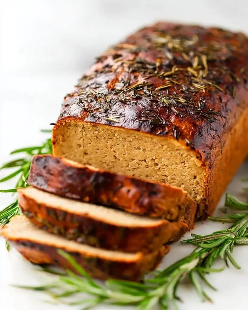 Vegan Chickpea Loaf (Vegan Turkey Roast) Recipe