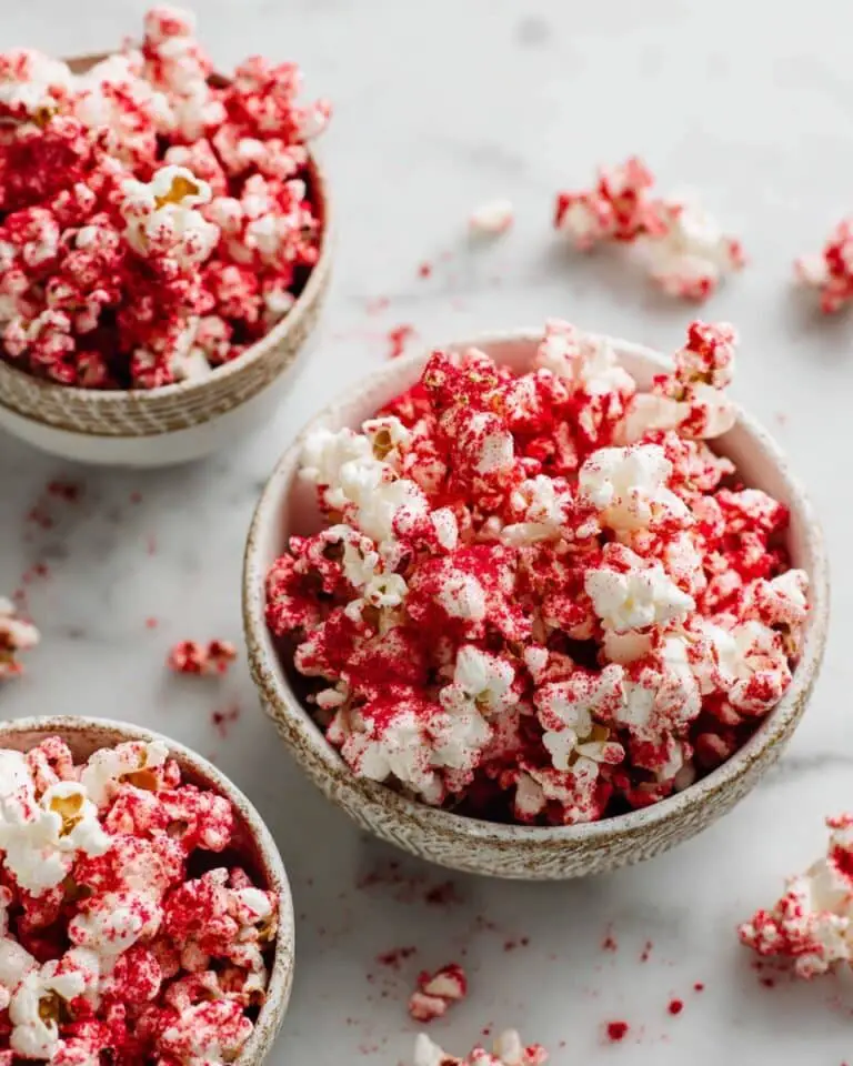 Red Velvet Cake Mix Popcorn Recipe