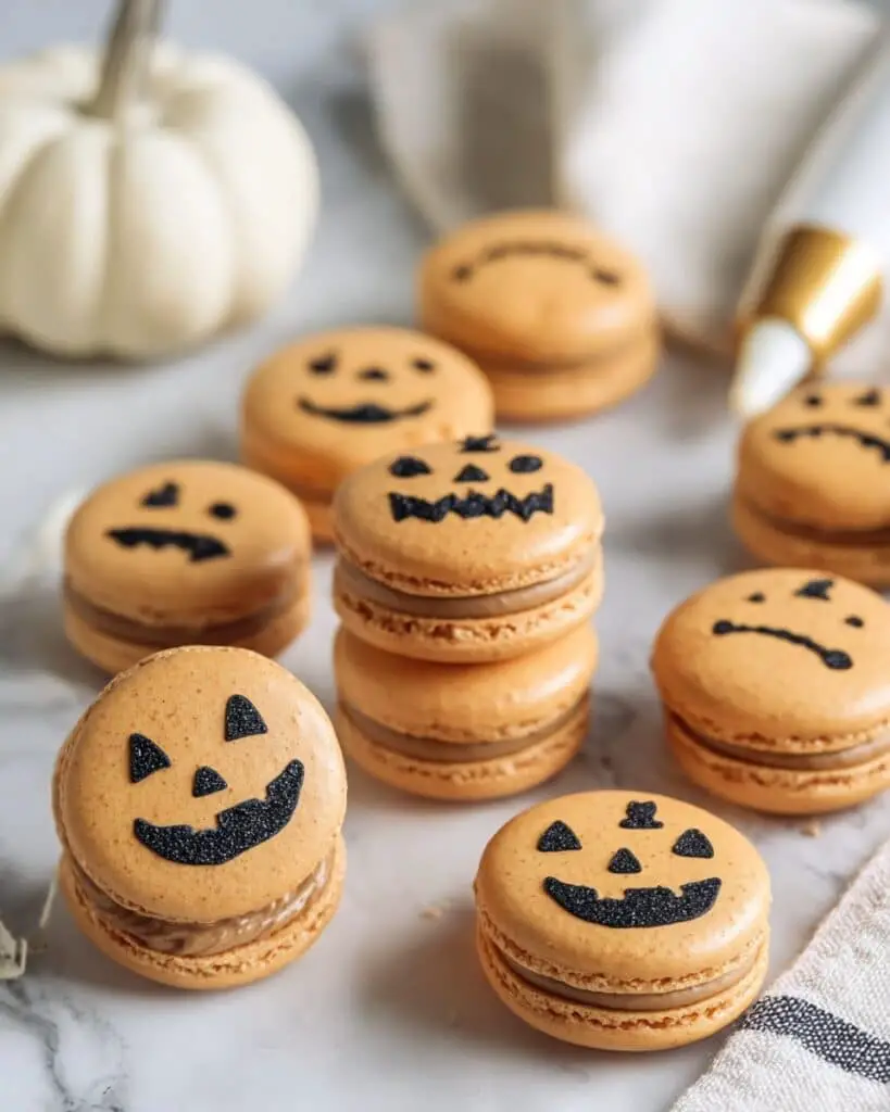 Pumpkin Spice Macarons Recipe