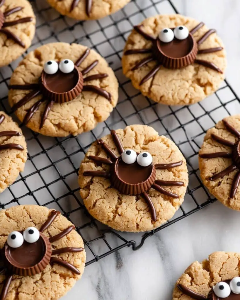 Peanut Butter Spider Cookies Recipe