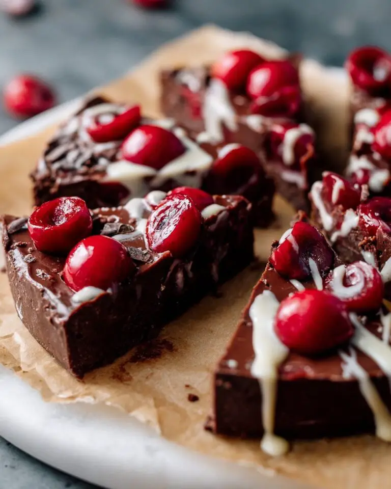 Chocolate Covered Cherry Fudge Recipe