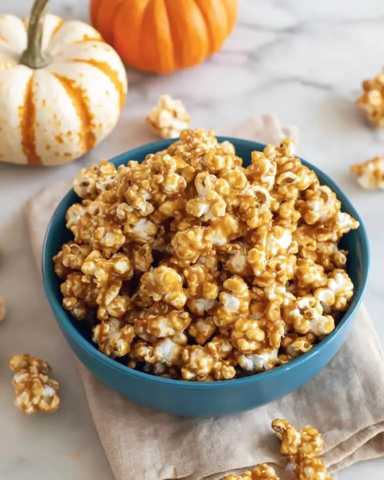 Pumpkin Spiced Caramel Corn Recipe