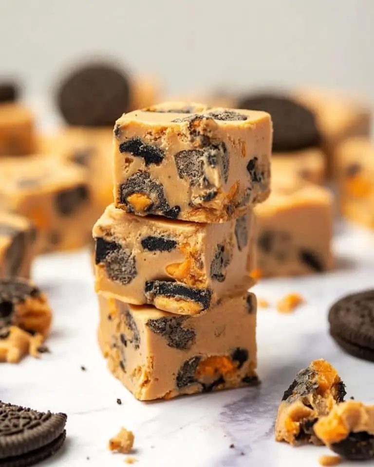 Halloween Cookies and Cream Fudge Recipe