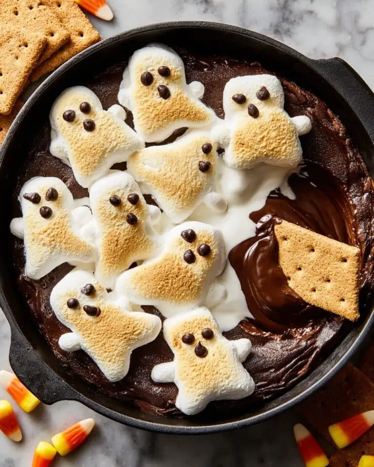 Ghost S’mores Dip Recipe