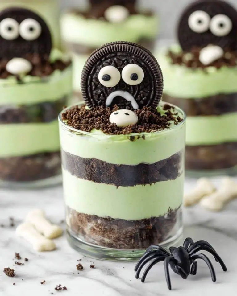 Zombie Dirt Pudding Cups Recipe