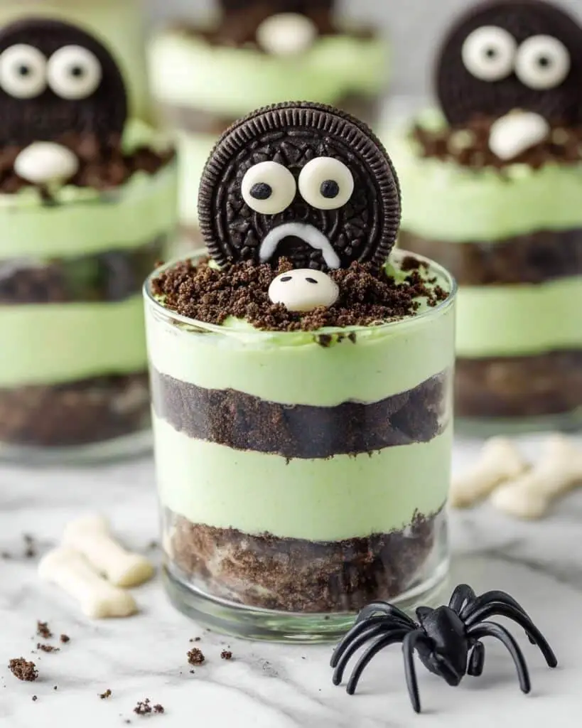Zombie Dirt Pudding Cups Recipe