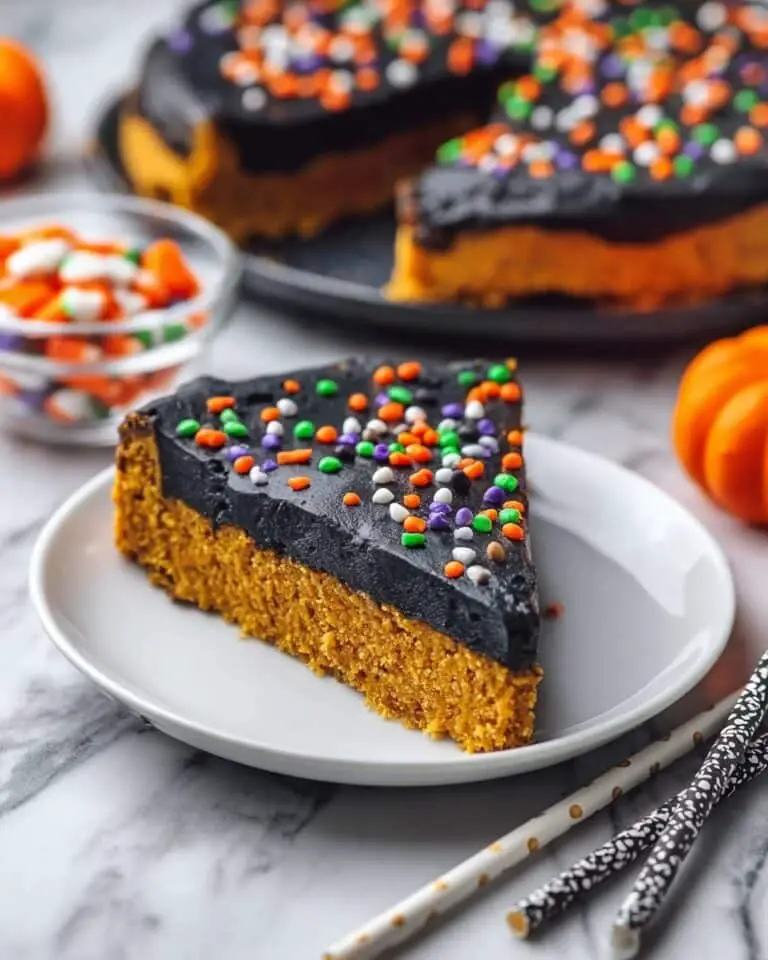 Halloween Pumpkin Spice Cookie Cake Recipe