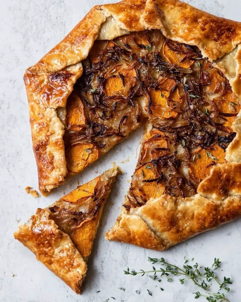 Butternut Squash Galette Recipe