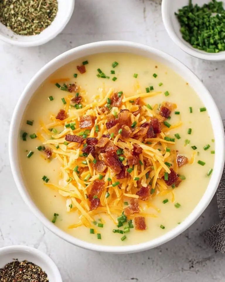 Cheddar Cheese Potato Soup Recipe