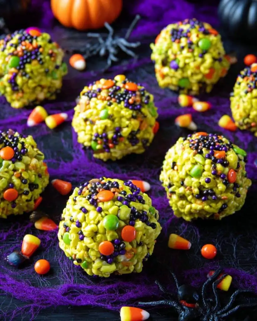 Halloween Popcorn Balls Recipe