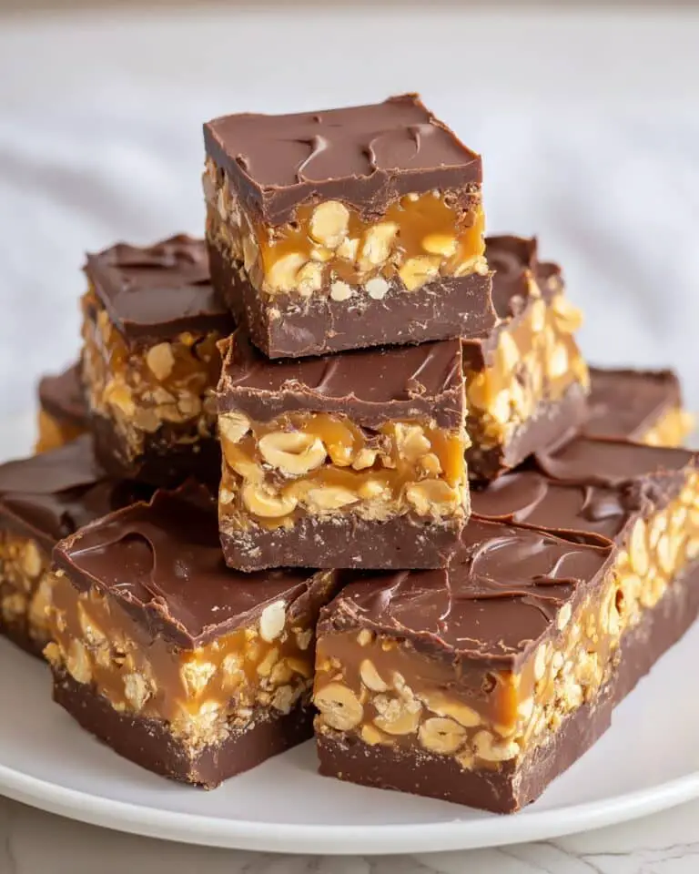 Easy Snickers Fudge Recipe