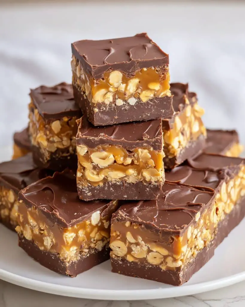 Easy Snickers Fudge Recipe