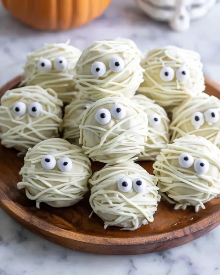 Mummy Cake Pops Recipe