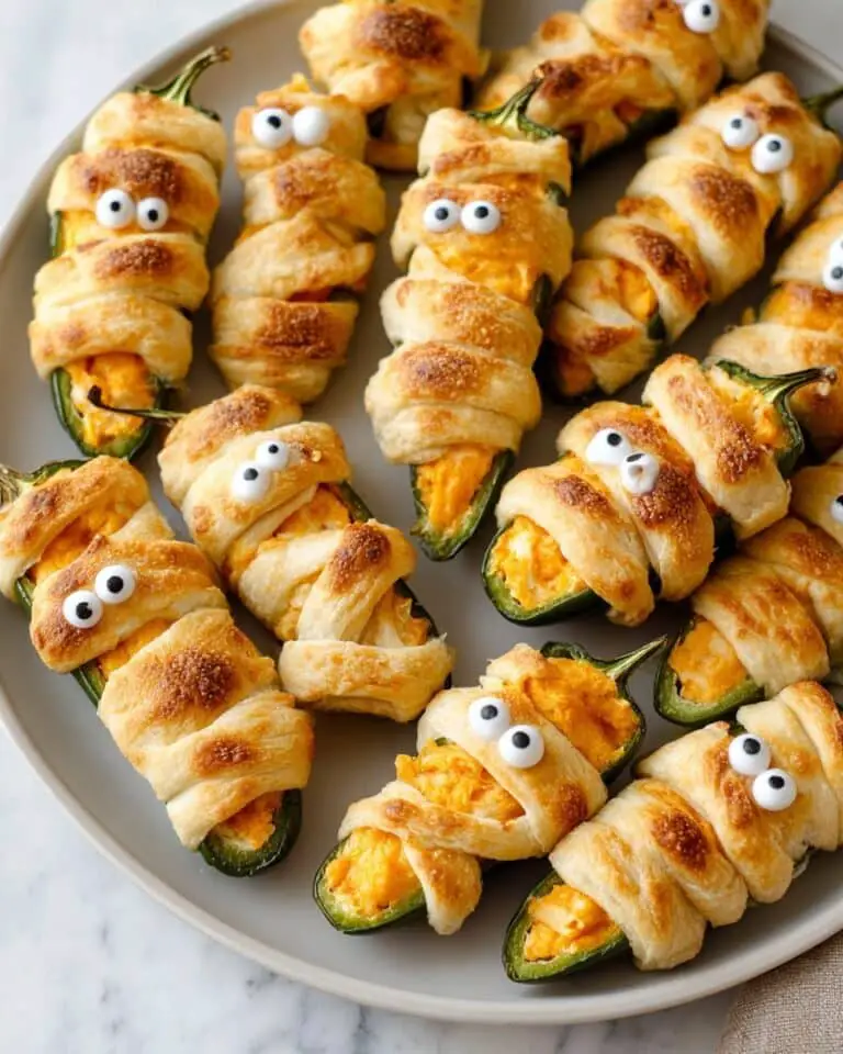 Mummy Jalapeno Poppers Recipe