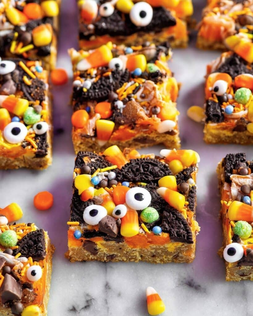 Halloween Seven Layer Magic Bars Recipe