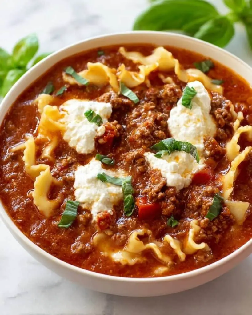 Lasagna Soup Recipe