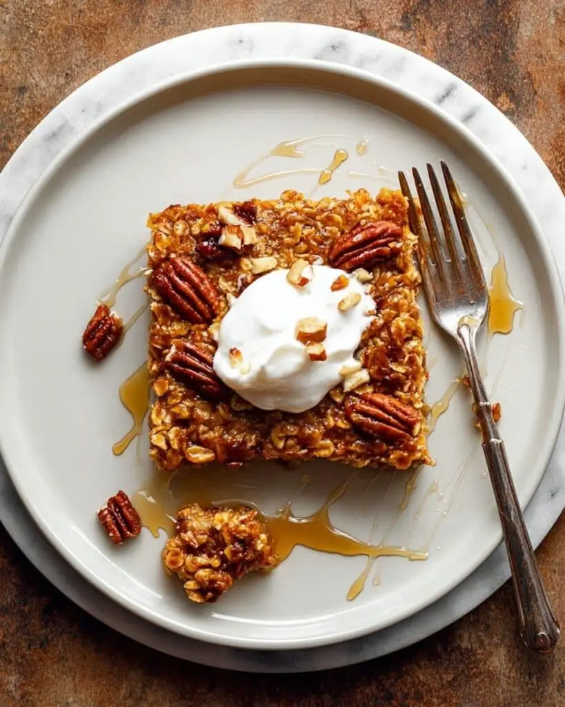 Pumpkin Oatmeal Bake Recipe