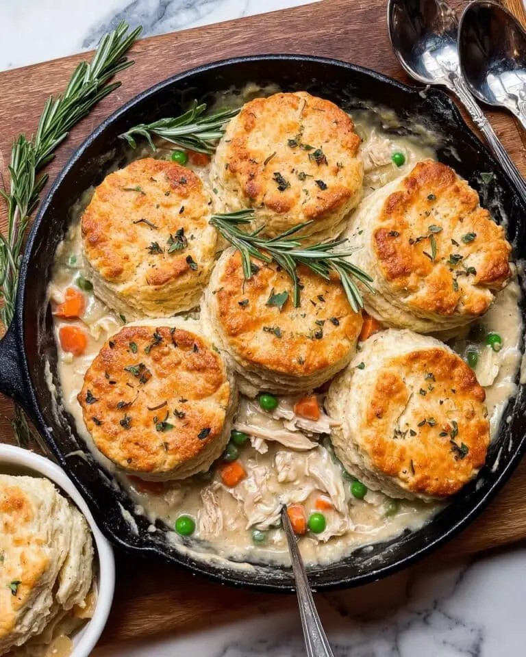 Skillet Chicken Pot Pie Recipe
