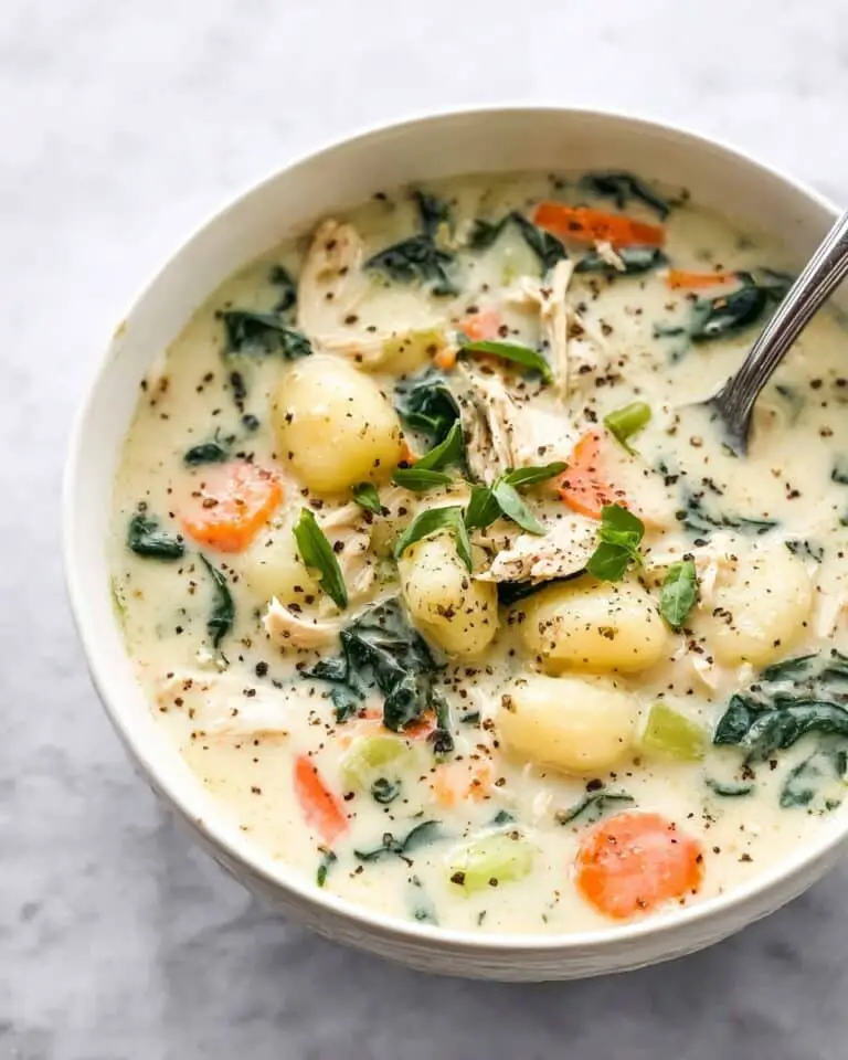 Olive Garden Chicken Gnocchi Soup Recipe