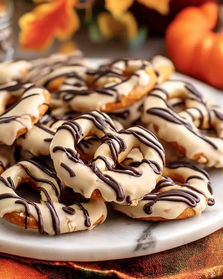 Pumpkin Spice Chocolate Covered Pretzels Recipe