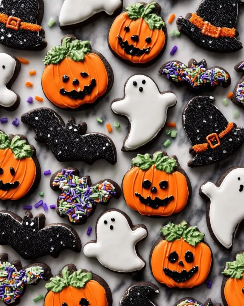Halloween Chocolate Cookies Recipe