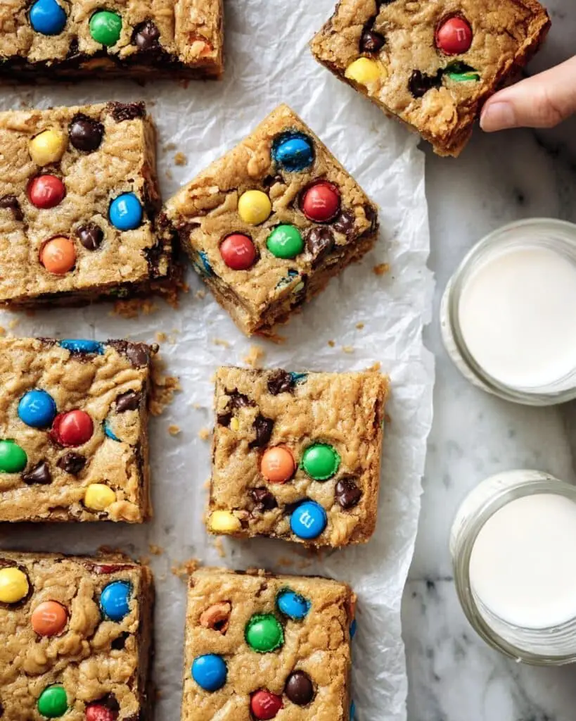 Monster Cookie Bars Recipe