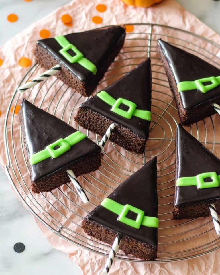 Witch Hat Brownie Pops Recipe