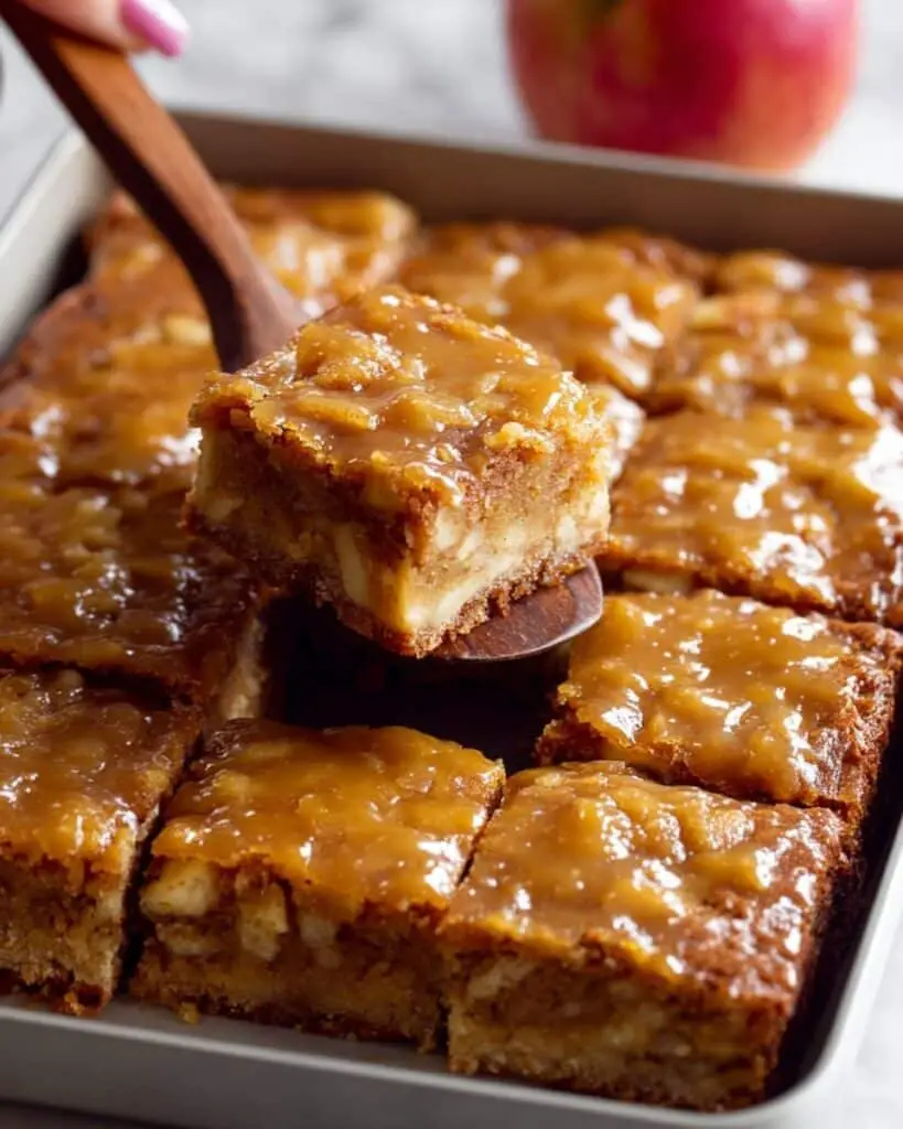 Vegan Apple Cake with Optional Caramel Drizzle Recipe